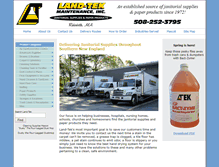 Tablet Screenshot of land-tek.com